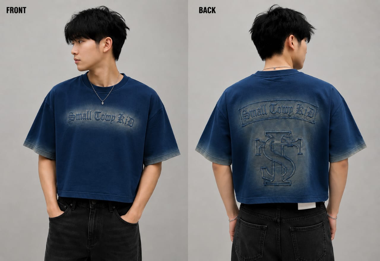 Premium Washed Oversized Graphic T-Shirt for Men