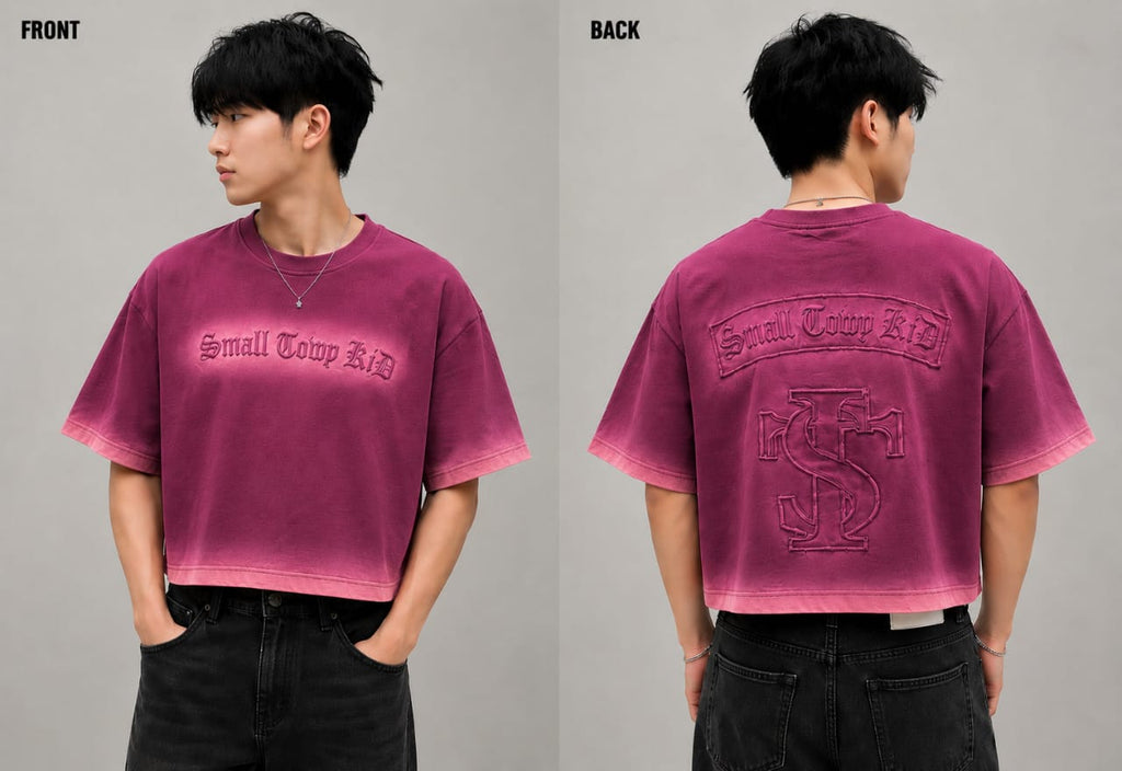 Premium Washed Oversized Graphic T-Shirt for Men